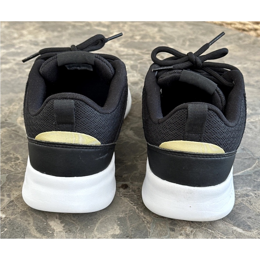 Adidas Womens QT Racer 2.0 H05800 Black Running Shoes Sneakers Size 9 - Picture 8 of 11